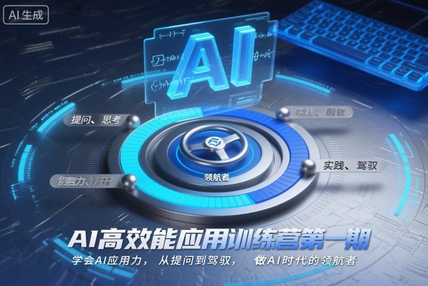 AI高效能应用训练营第一期，学会AI应用力，从提问到驾驭，做AI时代的领航者(更新)-鸿雁学习网