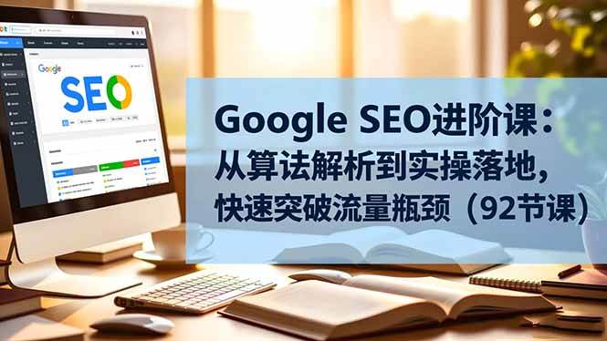 （16576期）Google SEO进阶课：从算法解析到实操落地，快速突破流量瓶颈（92节课）-鸿雁学习网