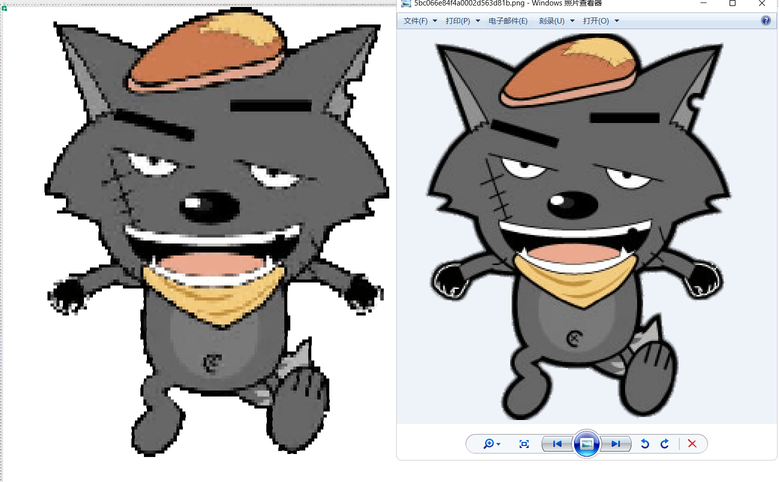 Excel像素画生成Photo2Excel v1.0-鸿雁学习网