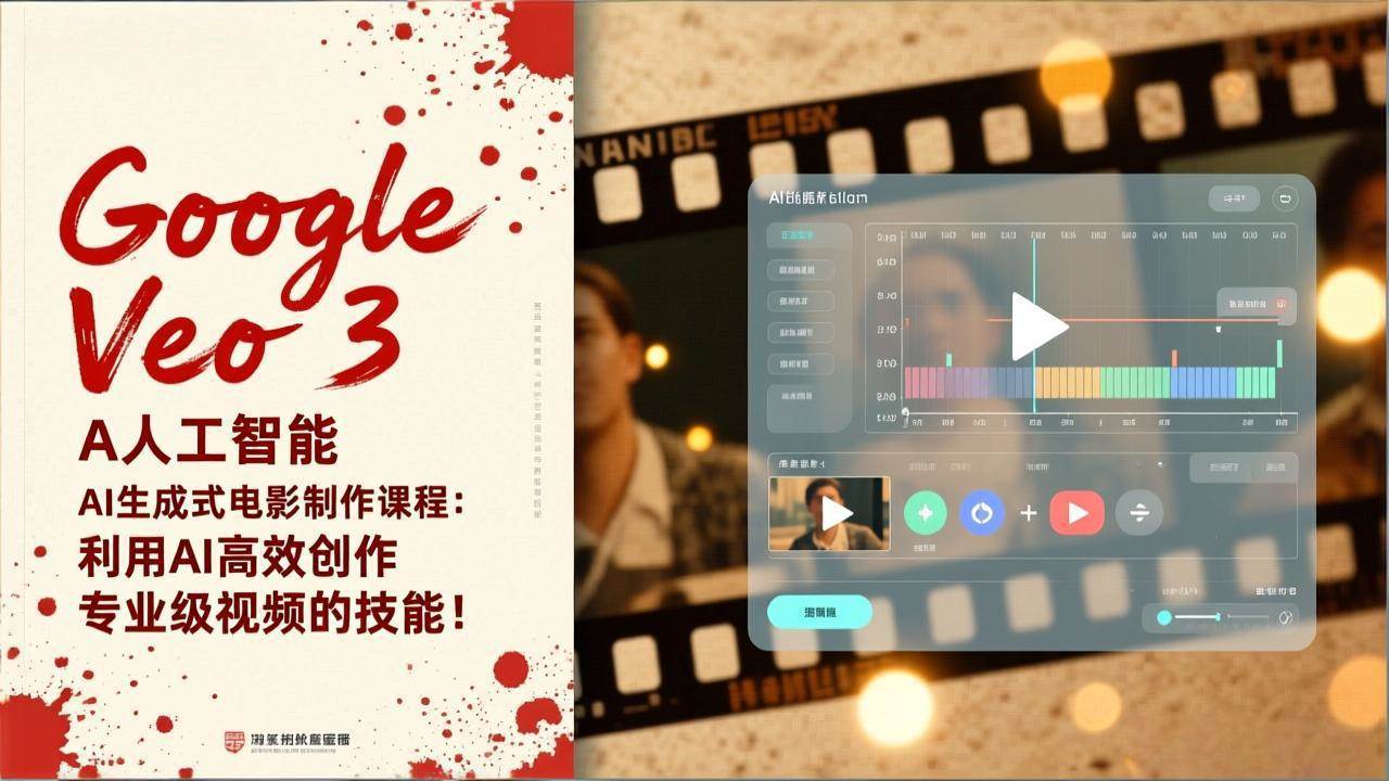 （17032期）Google Veo 3人工智能AI生成式电影制作课程：利用AI高效创作专业级视频的技能！-鸿雁学习网