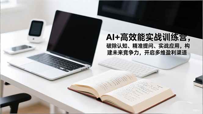 （16635期）AI+高效能实战训练营，破除认知、精准提问、实战应用，构建未来竞争力，开启多维盈利渠道-鸿雁学习网