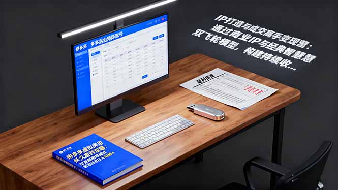 IP打造与成交高手变现营:通过商业IP+经典智慧双飞轮模型 构建持续收钱系统-鸿雁学习网