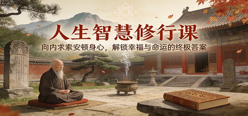 人生智慧修行课：向内求索安顿身心，解锁幸福与命运的终极答案-鸿雁学习网