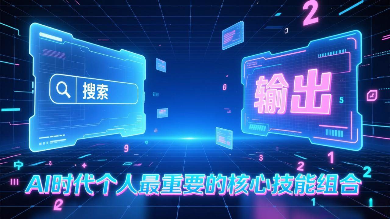 （17074期）付费文章：AI时代个人最重要的核心技能组合：“输出能力”和“搜索能力”-鸿雁学习网