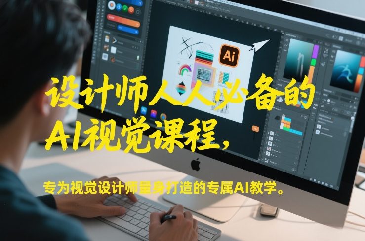 设计师人人必备的AI视觉课程，专为视觉设计师量身打造的专属AI教学-鸿雁学习网