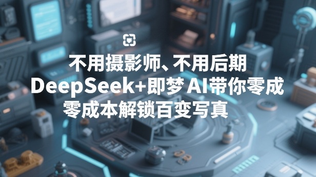 不用摄影师、不用后期，DeepSeek+即梦AI带你零成本解锁百变写真！-鸿雁学习网