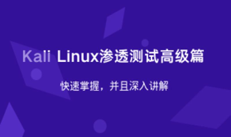 Kali Linux渗透测试高级篇-鸿雁学习网