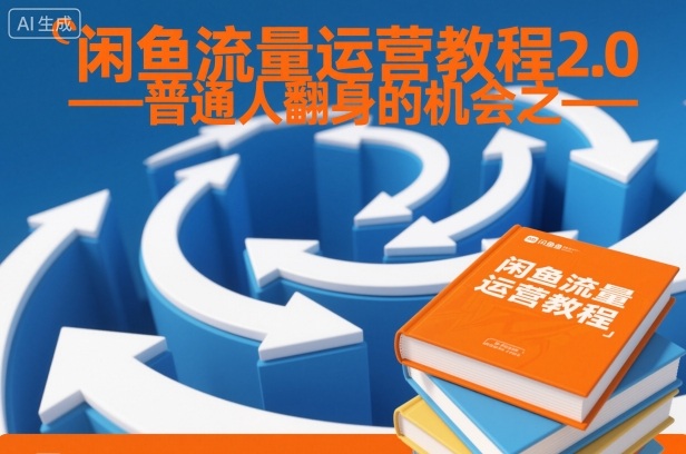 闲鱼流量运营教程2.0——普通人翻身的机会之一-鸿雁学习网