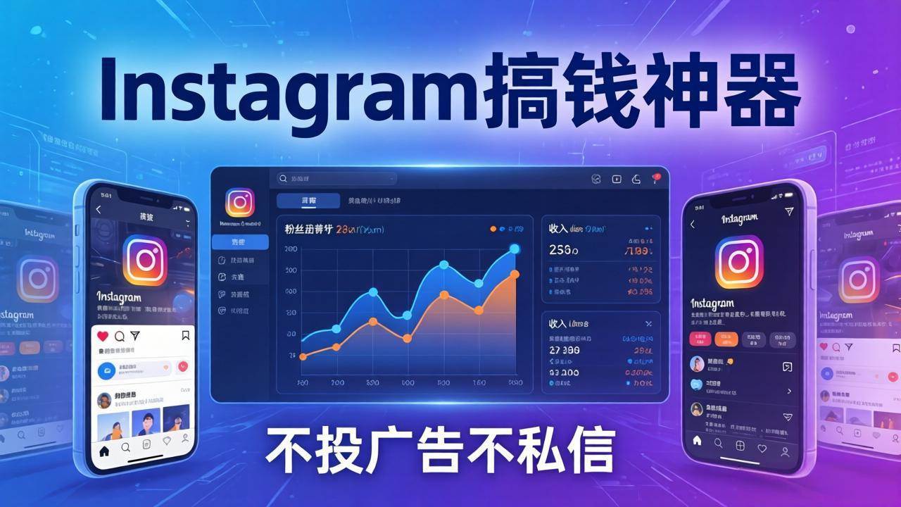 （17731期）Instagram搞钱神器：月涨6万粉+月入5万刀，不投广告不私信，靠算法+低价产品-鸿雁学习网
