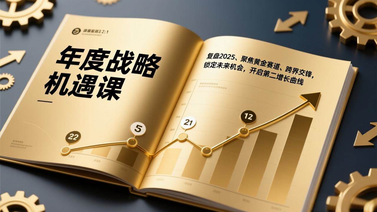 （17077期）年度战略机遇课，复盘2025、聚焦黄金赛道、跨界交锋，锁定未来机会，开启第二增长曲线-鸿雁学习网