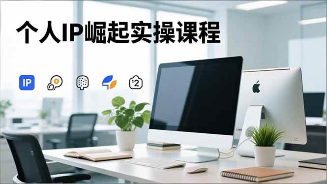 （16616期）个人IP崛起实操课程，IP思维塑造+赛道精准调研+账号高变现搭建+内容创作-鸿雁学习网