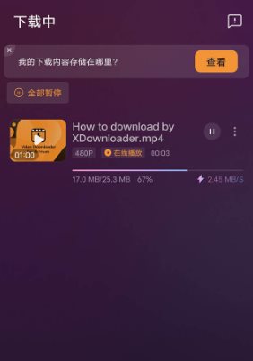 X Downloader X下载器v2.3.6 高级版-鸿雁学习网