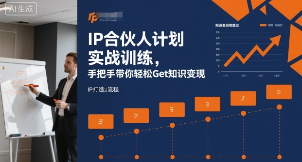 IP合伙人计划实战训练，手把手带你轻松Get知识变现-鸿雁学习网