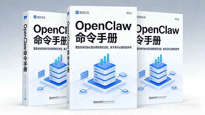 （17695期）OpenClaw命令手册：覆盖安装初始化到运维管理全流程，新手高手必备权威参考-鸿雁学习网