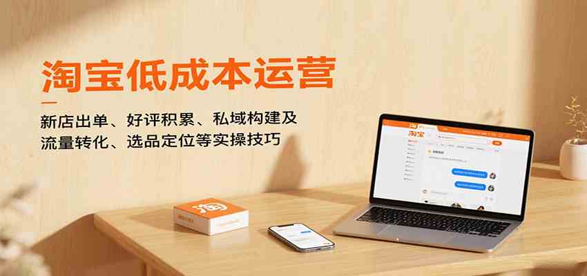 淘宝低成本运营，新店出单、好评积累、私域构建及流量转化、选品定位等（更新10月）-鸿雁学习网