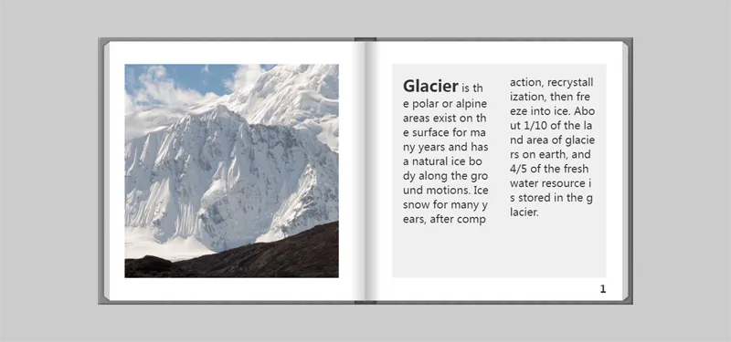 HTML5电子书翻页动画效果源代码-鸿雁学习网