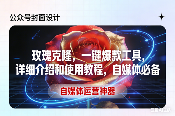 （17578期）玫瑰克隆工具，ai鲁大魔，自媒体必备神器，一键爆款神器，详细教程。-鸿雁学习网