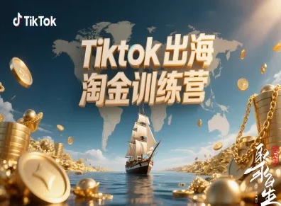 Tiktok出海淘金训练营，跨境电商TK实战变现-鸿雁学习网