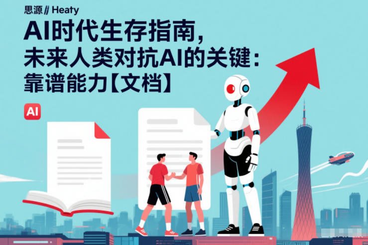 AI时代生存指南，未来人类对抗AI的关键：靠谱能力【文档】-鸿雁学习网