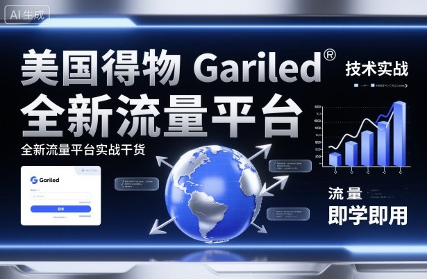 美国得物Gariled技术实战，全新流量平台实战干货，即学即用-鸿雁学习网