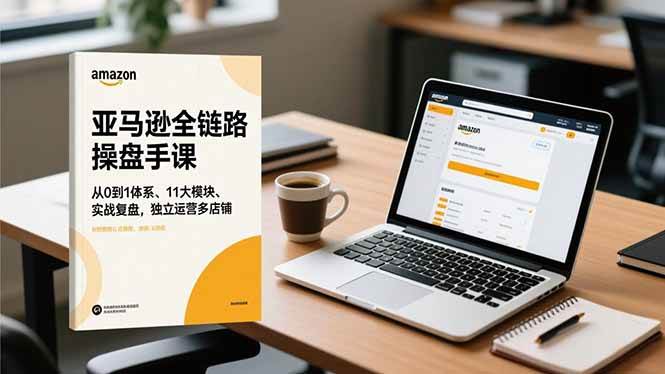 （16788期）亚马逊全链路操盘手课，从0到1体系、11大模块、实战复盘，独立运营多店铺-鸿雁学习网