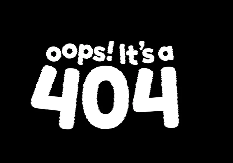 文字抖动动画特效404错误页面HTML源码-鸿雁学习网