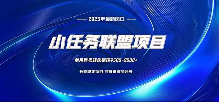 （16521期）小任务联盟项目：一台电脑每天只需10分钟，轻松简单稳定-鸿雁学习网