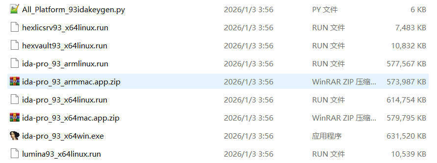 全平台IDA Pro 9.3beta泄露版+注册机-鸿雁学习网