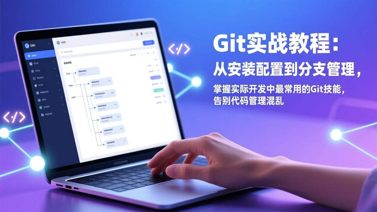 Git实战教程：从安装配置到分支管理，掌握实际开发中最常用的Git技能，告别代码管理混乱-鸿雁学习网