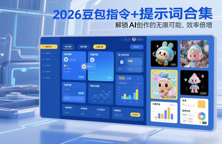 2026豆包指令+提示词合集，解锁AI创作的无限可能，效率倍增-鸿雁学习网