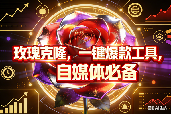 （17792期）玫瑰克隆，ai鲁大魔工具，自媒体必备神器，一键爆款，详细教程。-鸿雁学习网