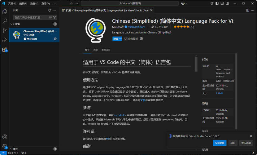 Visual Studio Code 1.107.18627中文绿色版-鸿雁学习网