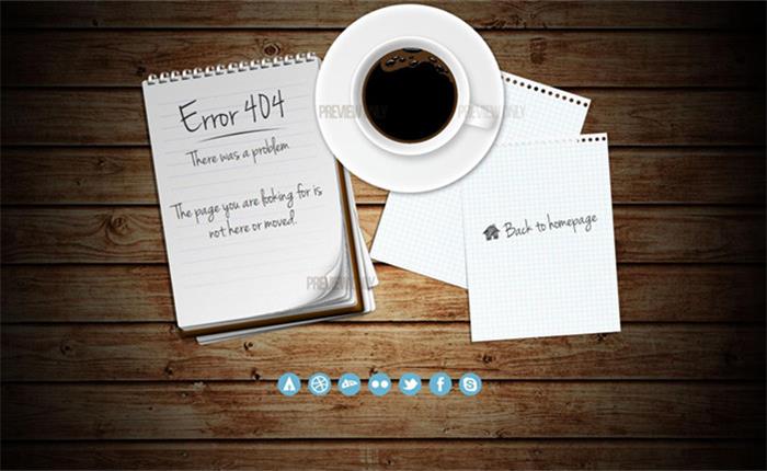 咖啡看书休闲时光404错误页面-鸿雁学习网