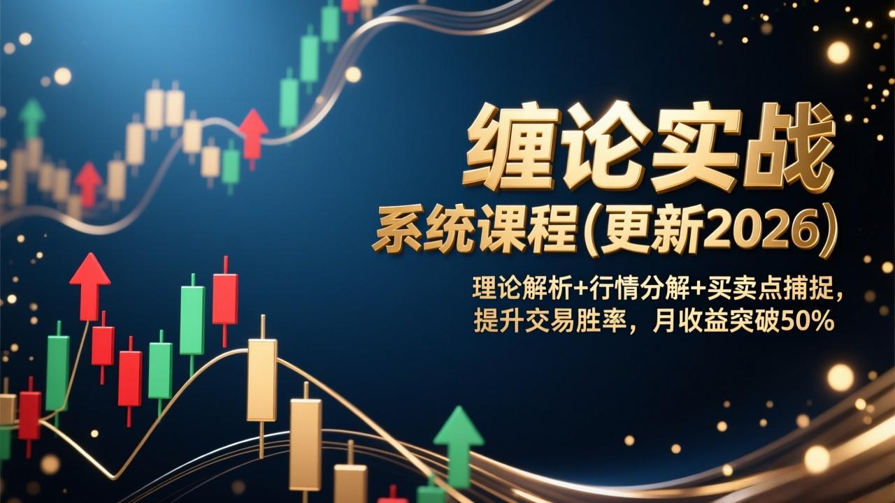 缠论实战系统课程(更新2026-鸿雁学习网