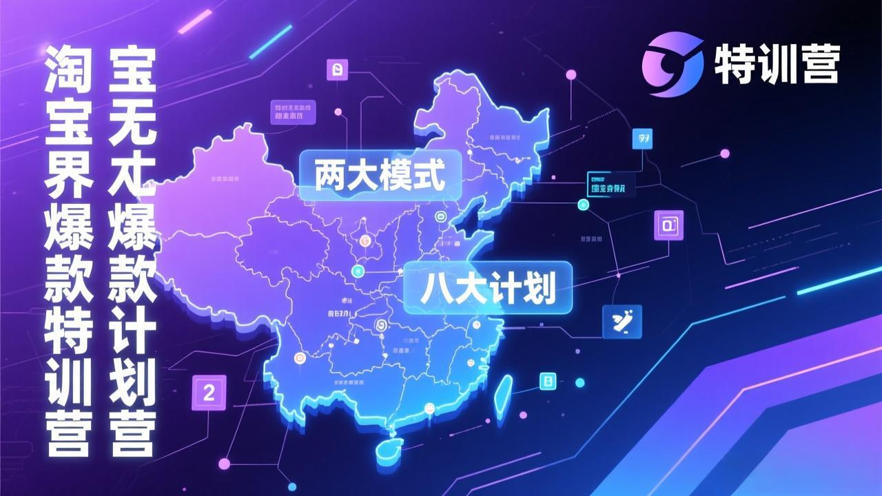 淘宝无界爆款训练营:2026年1月杭州线下高端集训课,3天构建两大模式八大计划体系-鸿雁学习网