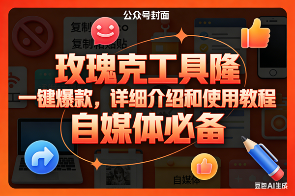 （17297期）玫瑰克隆工具，ai鲁大魔，自媒体必备神器，一键爆款神器，详细教程。-鸿雁学习网