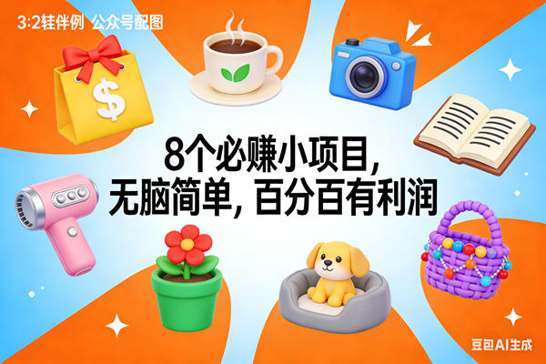 （17114期）8个必赚小项目，无脑简单，百分百有利润，副业首选，日入300+-鸿雁学习网