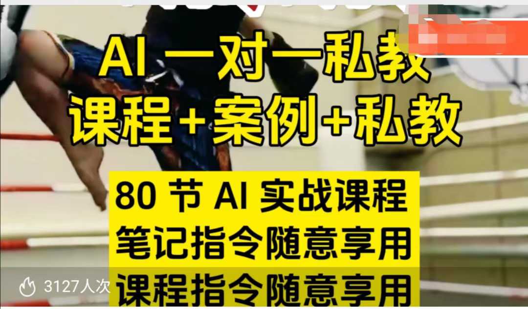 AI指令实战课，课程+案例，80节AI实战课程，笔记指令随意享用，课程指令随意享用(更新26年3月)-鸿雁学习网