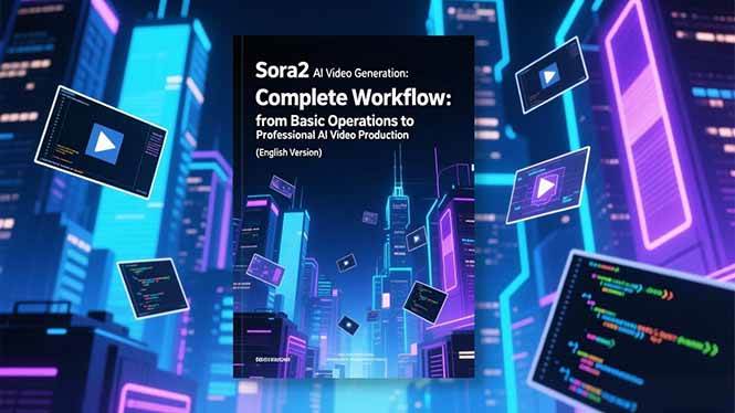 （16758期）Sora2 AI视频生成的系统教程（英文版）：从基础操作到专业级AI视频制作的完整工作流-鸿雁学习网