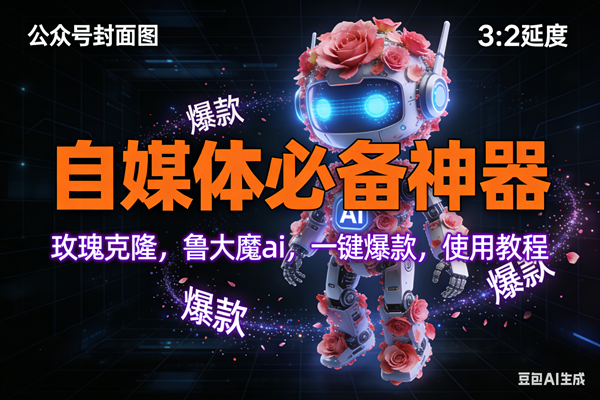 （17334期）玫瑰克隆工具，ai鲁大魔，自媒体必备神器，一键爆款神器，详细教程。-鸿雁学习网